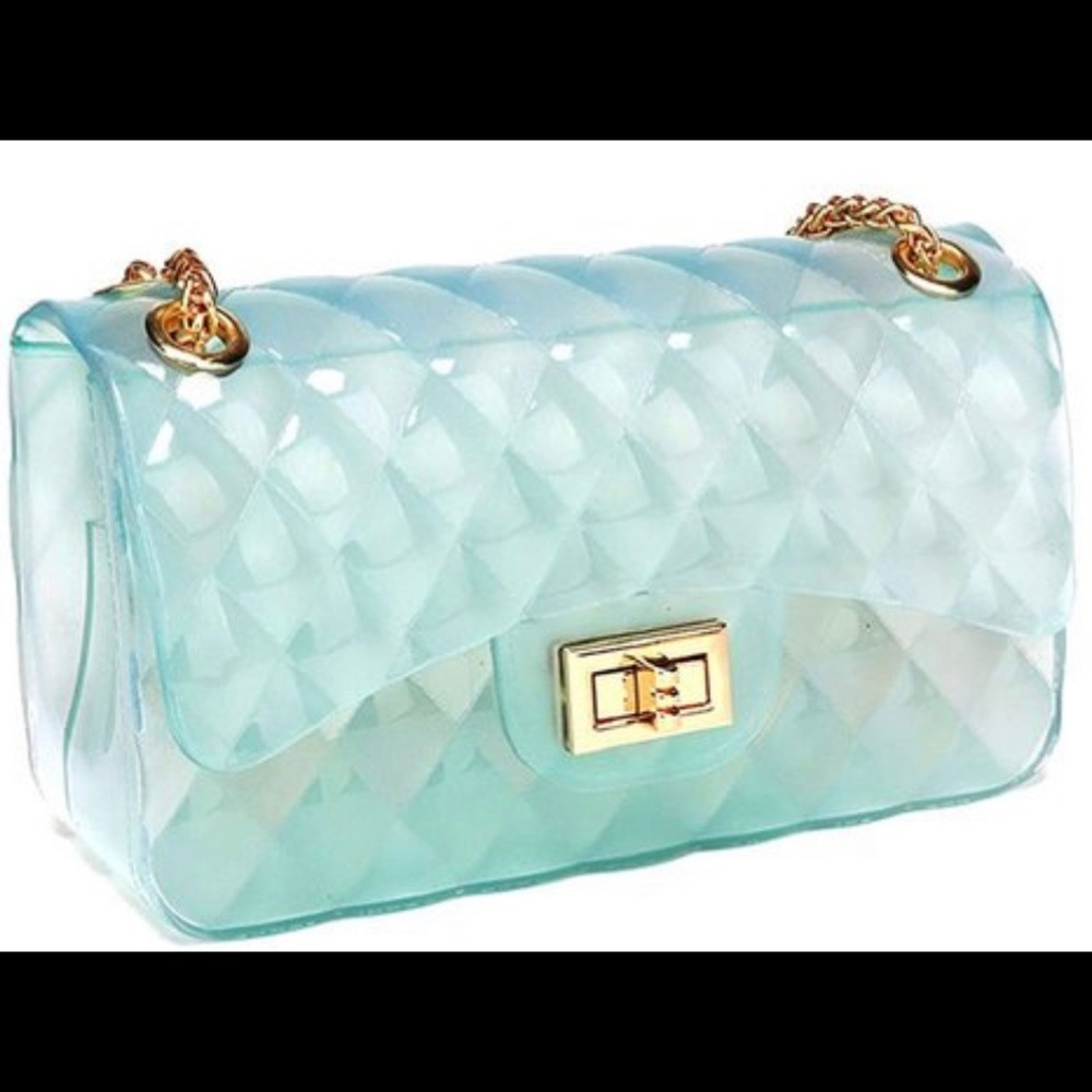 “Jealous” Crossbody Bag (GREEN Jelly Purse)